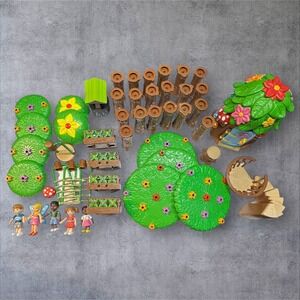 Lakeshore Treehouse Imagination Builders Fairy Land Pose & Play Friends Lot